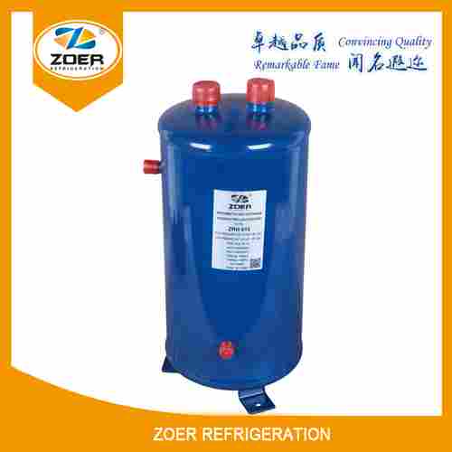 Refrigeration Heat Exchanger Accumulator And Liquid Receivers