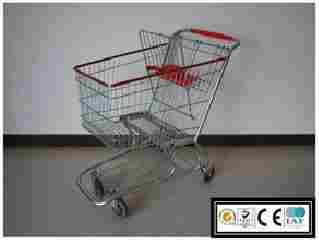 Supermarket Steel Trolley Cart
