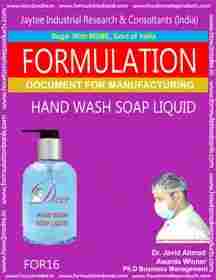 Hand Wash Formula Making Book 