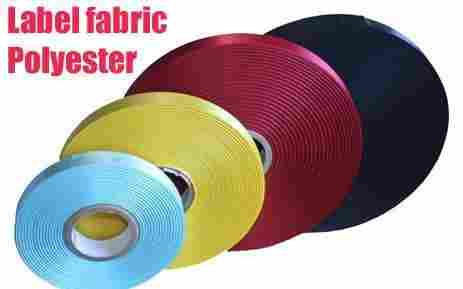 Polyester Woven Satin Label Fabric