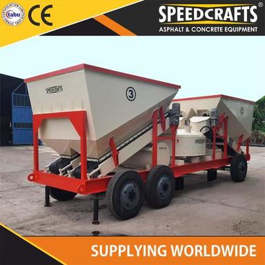 Customized Compact Design And Fully Automatic Mobile Concrete Plant
