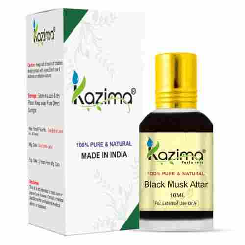100% Pure and Natural Black Musk Attar 10ml (For External Use Only)