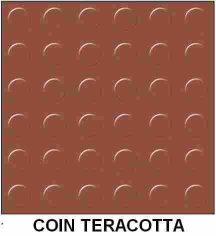 Car Parking Tiles (Coin Teracotta)