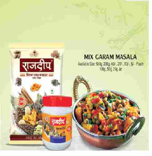 100% Natural and Pure Garam Masala with 1 Year of Shelf Life