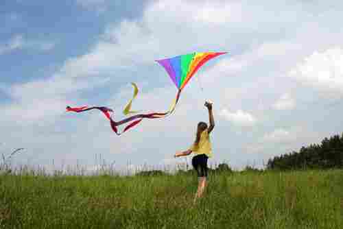Kite Flying Glazed Threads