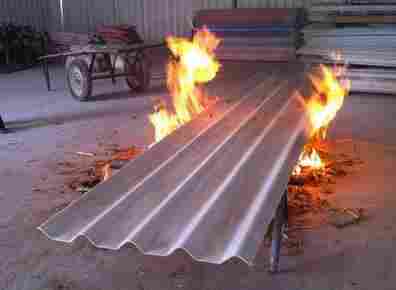 MgO Aluminium Foil Fireproofing Roof Sheet