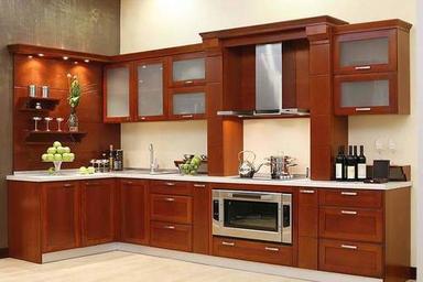 Solid Rubber Wood Kitchen Carpenter Assembly