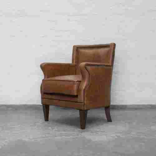 Arick Classic Leather Armchair