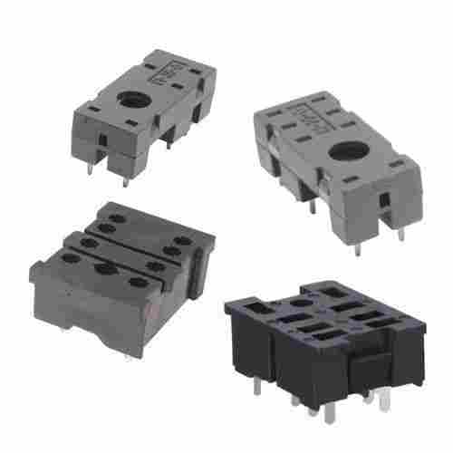 Easily Mounted, Small and Compact Relay Socket