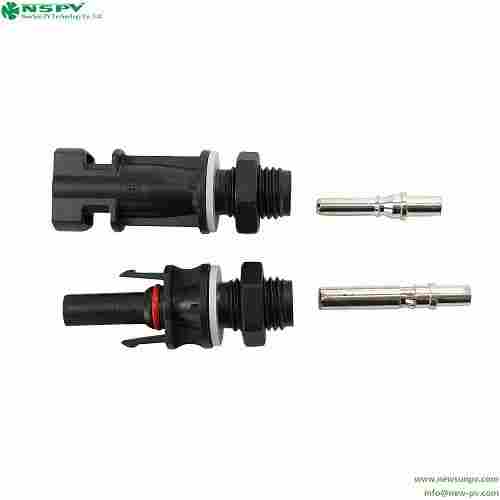 TUV 1500VDC Solar Panel Connectors Long Type with Operating Temperature of -40-+85