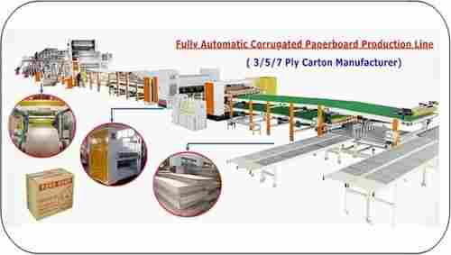 Industrial 5 Ply Corrugated Board Cutting And Creasing Machine
