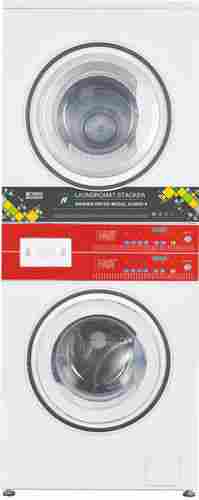 Automatic SS Coin Operated Stack Washing Machine