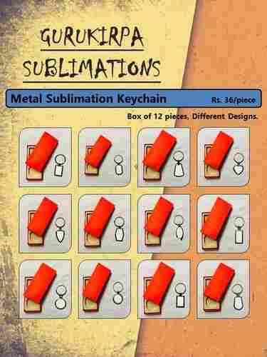 Sublimation Metal Key Chain