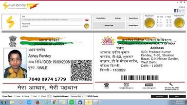 Aadhaar Software Smart ID Pro With Lifetime Validity