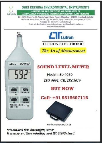 Sound Level Meter Sl 4030 Power Consumption: Dc Volt (V)