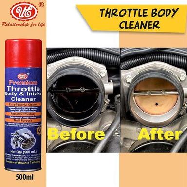 Ue Premium Throttle Body Cleaner -500Ml (Air Intake And Carburetor Choke Fuel Oil Deposit Spray Cleaner) Car Polishers Size: 500 Ml