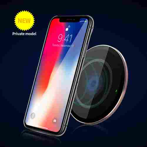 Slim Fast Charger QI Wireless Charger with LED for Iphone and for Samsung Galaxy