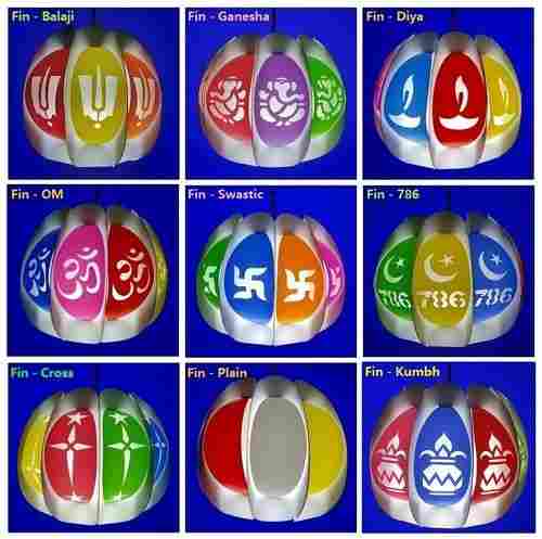 Attractive Diwali Decorative Lamps In Various Colors And Sizes