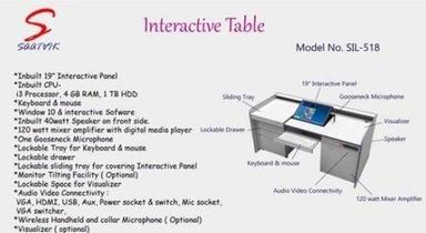 Smart Interactive Table For Education