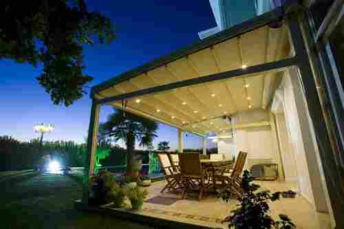 Residential Waterproof Retractable Roof