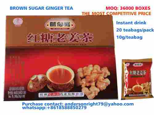 Brown Sugar Ginger Tea