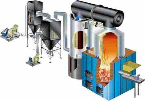 Husk Fired Thermic Fluid Boilers