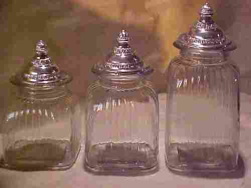 Decorative Glass jars