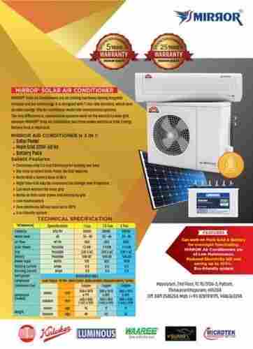 2.5 Ton Solar Hybrid Air Conditioner