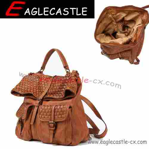 Fashion Woven Backpacks For Ladies