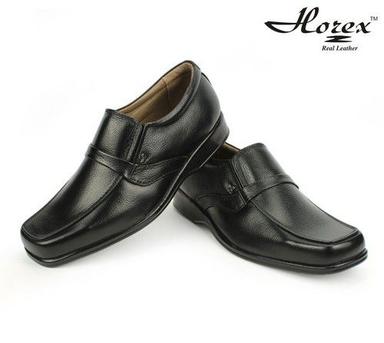 Black Men'S Formal Shoes With Genuine Leather