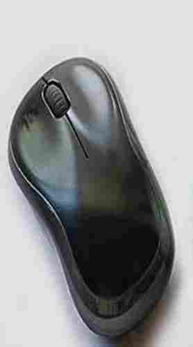 Plain Black Color Wireless Mouse