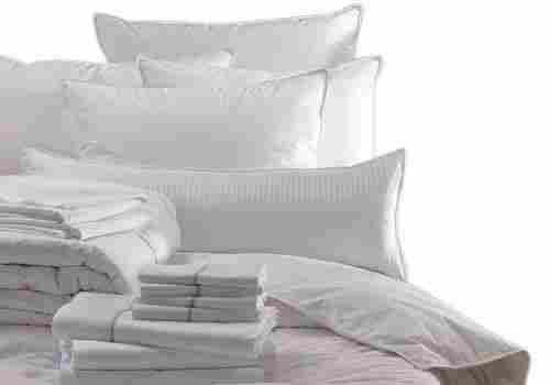 Plain White Hotel Bedding Set with Softer Luxurious Feel