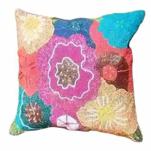 Attractive Beaded Cushion Cover