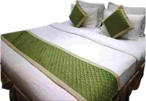 Quilted Green Bed Runner