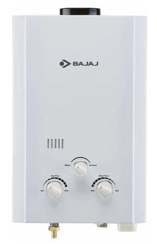 White Bajaj Majesty Duetto Geyser With 6 Litres Capacity