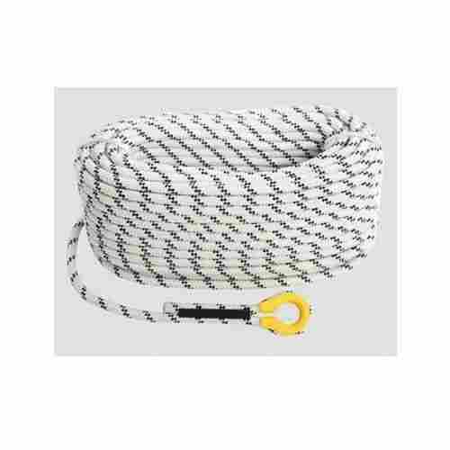 Flexible Fall Protection Climbing White 14 Mm Twisted Anchorage Rope 50 Meter Roll