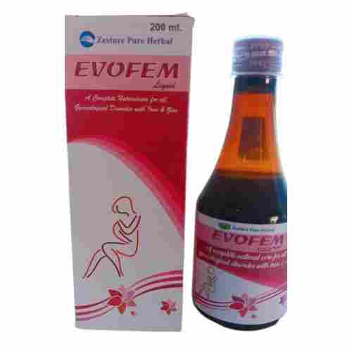 Zesture Pure Herbal Evofem Liquid Syrup For Women Health 200ml Pack