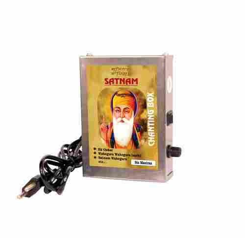 TTC Sikh Religious Continuous Sikh Mantra Chanting Box (Metal)