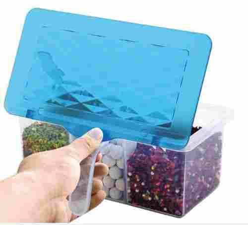 Transparent Multipurpose Food/Snack/Spice Storage Plastic Container For Kitchen