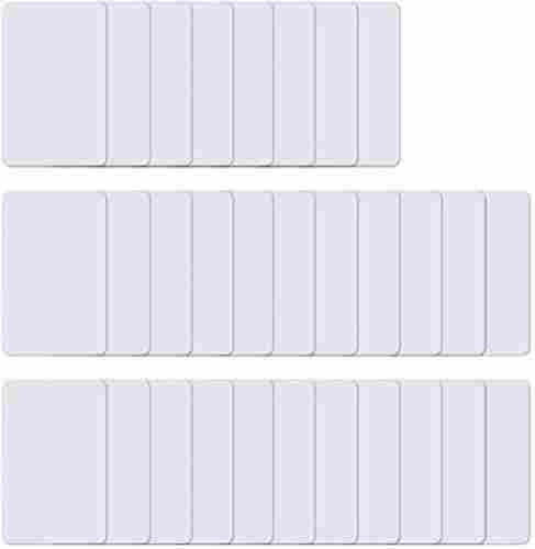 White Premium Blank Pvc Cards Compatible With Most Photo Id Printers