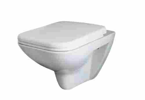 Wall Mounted Rectangular Hdpe Plastic Seat Cover And Ceramic Western Toilet Seat