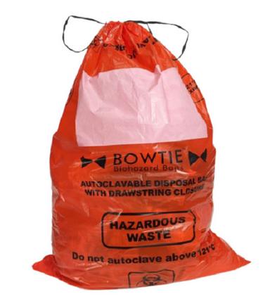 Orange 10 Kilograms Storage High Density Polyethylene Plastic Biodegradable Bag 