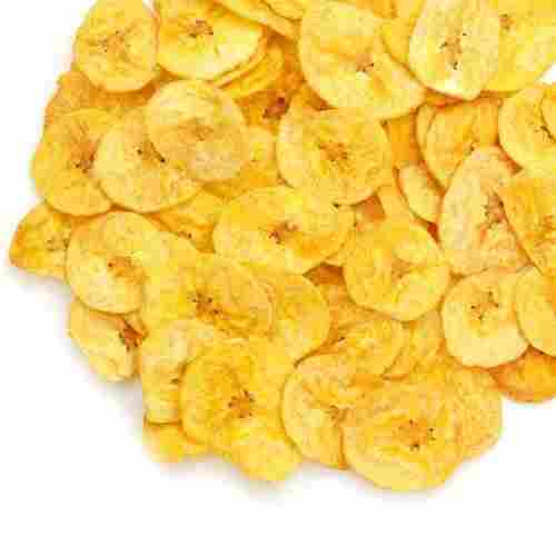 Cholesterol-Free Crispy Crunchy Salty Yellow Banana Chips Snack, 1 Kg