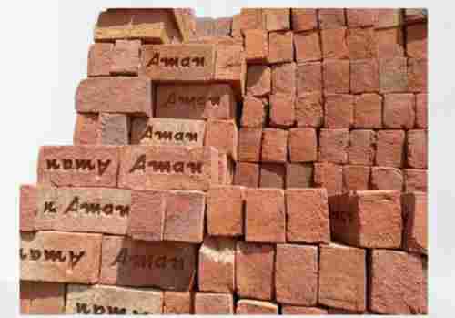 Rectangular Thickness 22mm Red Construction Clay Bricks