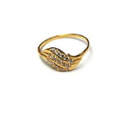 Golden Original Skin-Friendly Modern Fancy Gold Designer Finger Rings For Womens