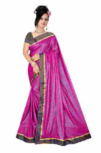 Knitted Sequins Beads And Patola Party Wear Organza Silk Saree 