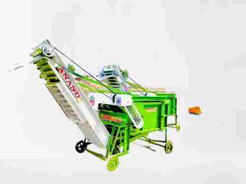 750 Kg Mild Steel Paint Coated Semi Automatic Paddy Cleaner
