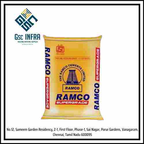 Super Grade Ramco Cement For Construction Work And Greater Strength