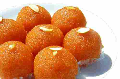 A Grade 100% Pure Healthy Traditional Indian Dessert Sweet Boondi Laddu