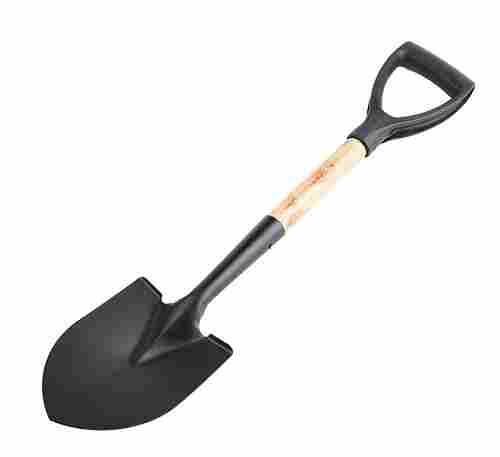 2.5 Feet Metal And Wooden No Coated Portable Shovel For Digging